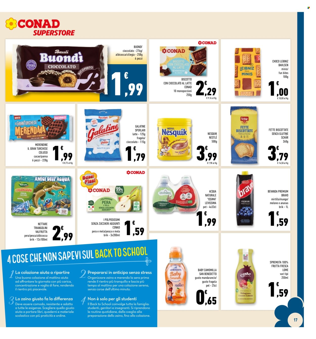 Volantino Conad - 26/8/2026 - 6/9/2026. Pagina 17