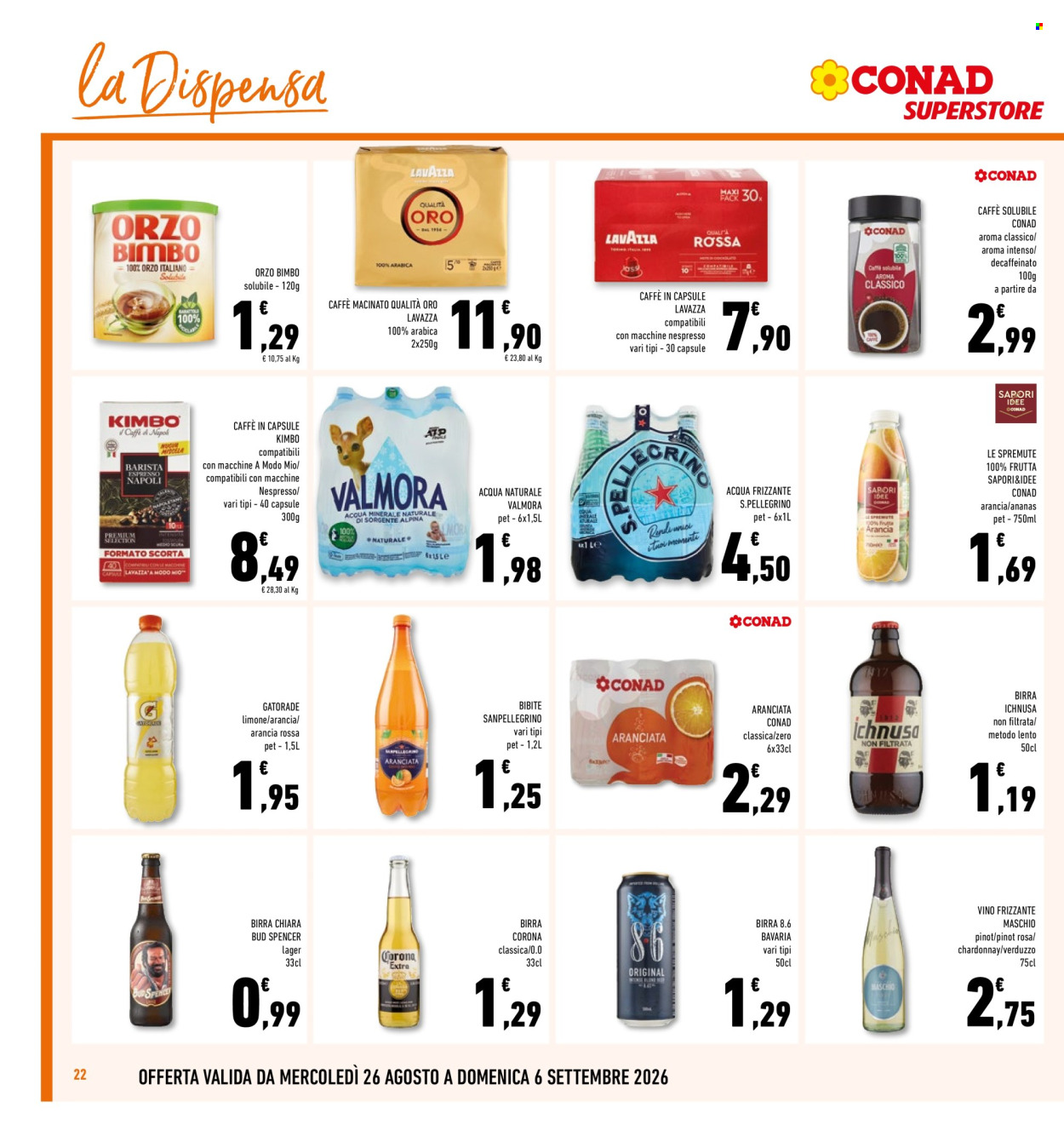 Volantino Conad - 26/8/2026 - 6/9/2026. Pagina 22