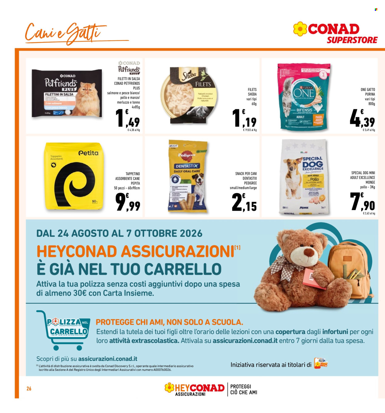 Leták Conad - 26.8.2026 - 6.9.2026. Strana 26