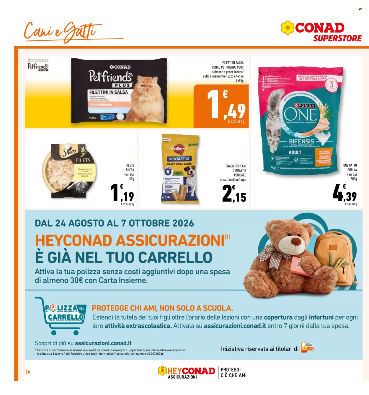 Leták Conad Superstore - 26.8.2026 - 6.9.2026. Strana 26