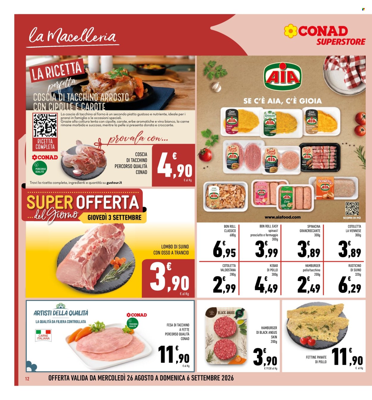 Volantino Conad Superstore - 26/8/2026 - 6/9/2026. Pagina 12
