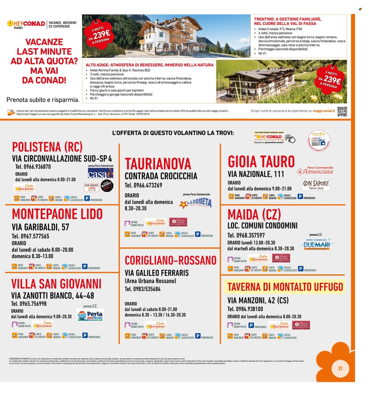 Leták Conad Superstore - 26.8.2026 - 6.9.2026. Strana 31