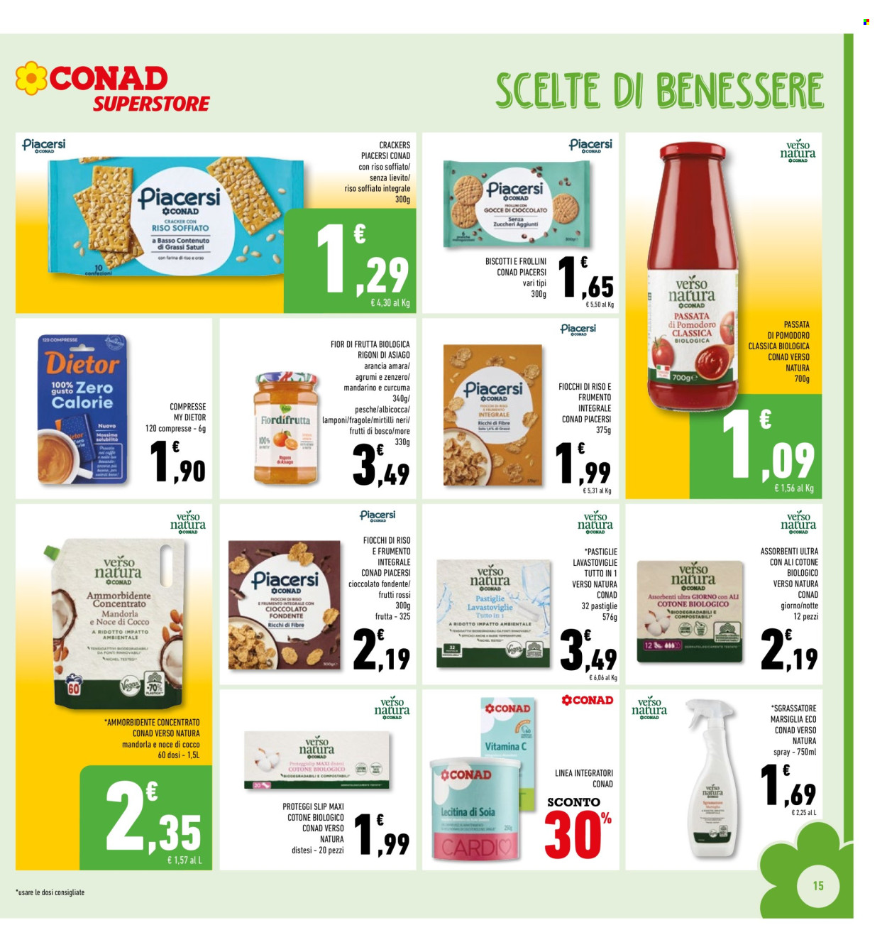 Volantino Conad Superstore - 26/8/2026 - 6/9/2026. Pagina 15