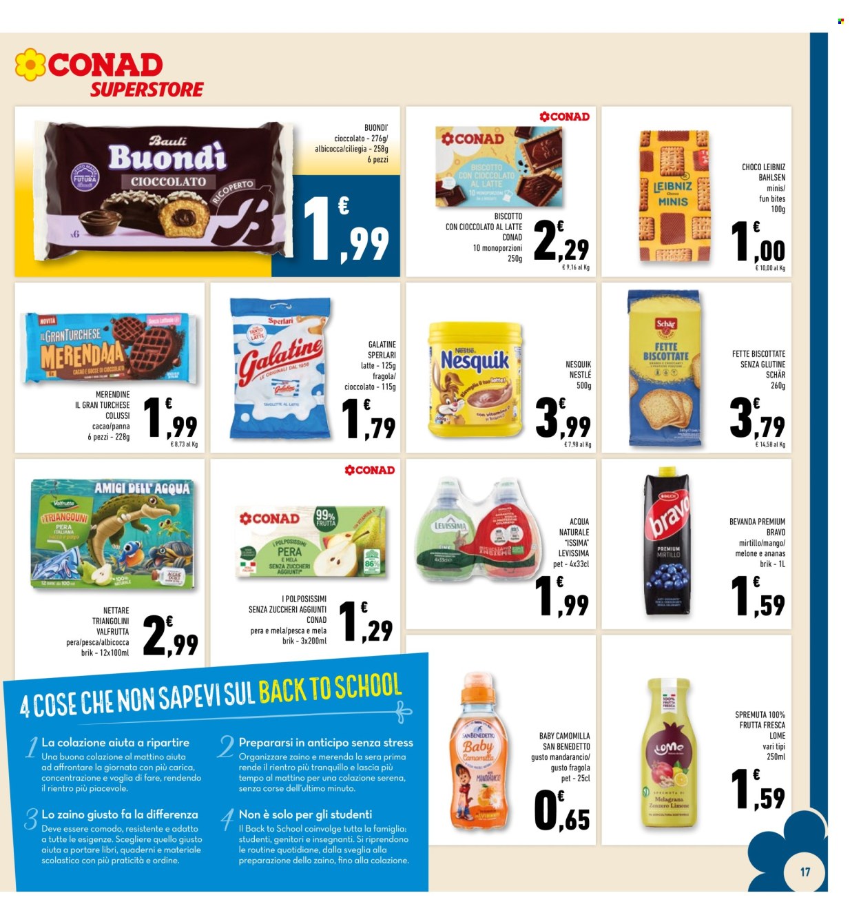 Volantino Conad Superstore - 26/8/2026 - 6/9/2026. Pagina 17