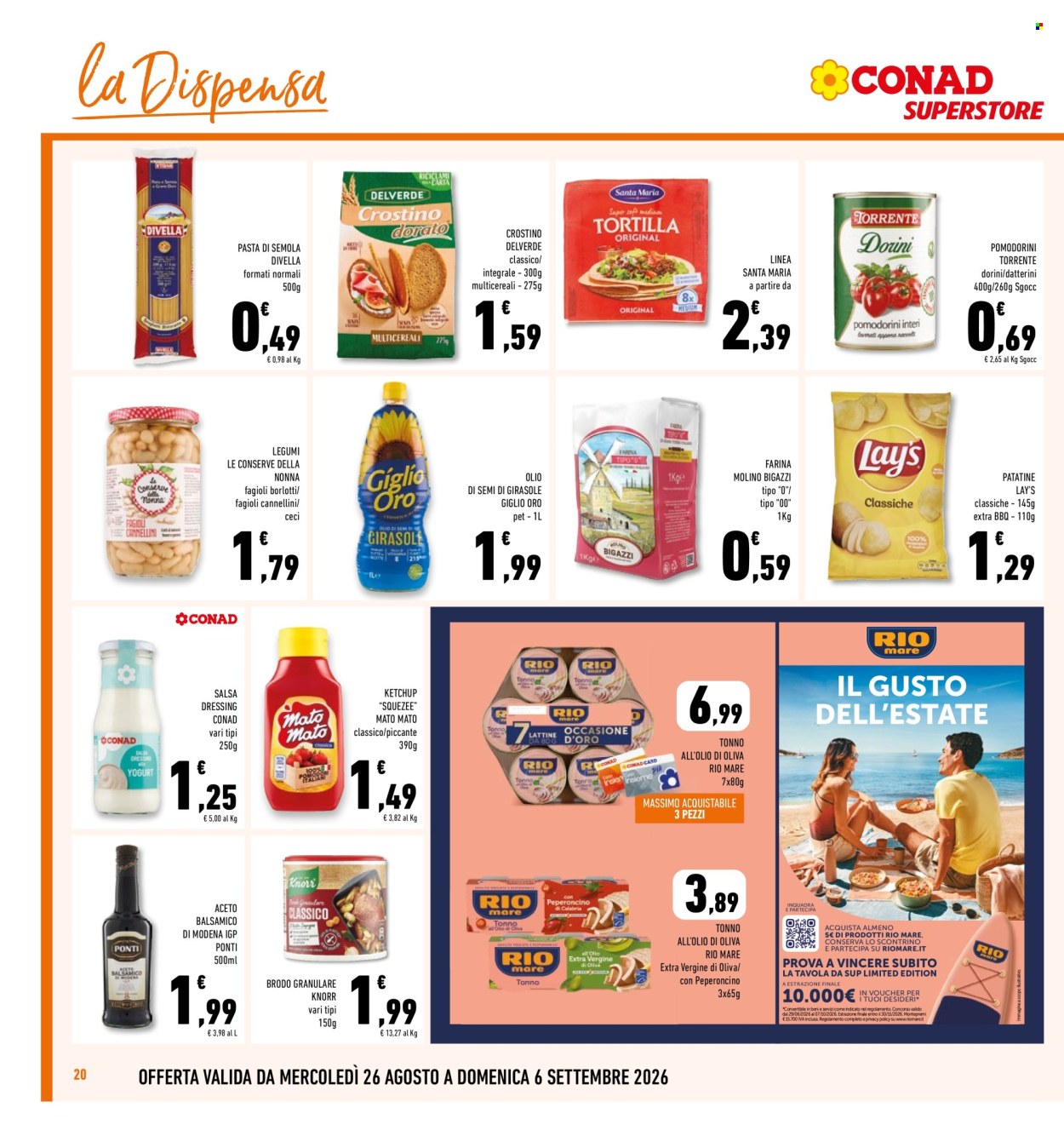Volantino Conad Superstore - 26/8/2026 - 6/9/2026. Pagina 20