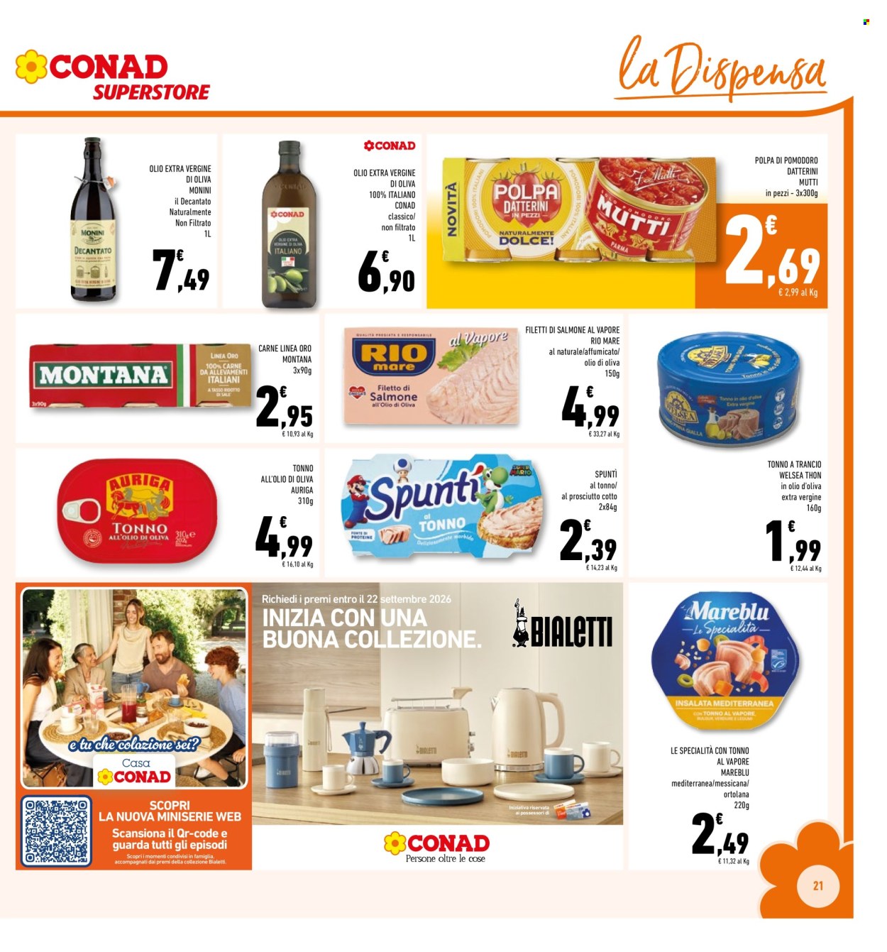 Volantino Conad Superstore - 26/8/2026 - 6/9/2026. Pagina 21