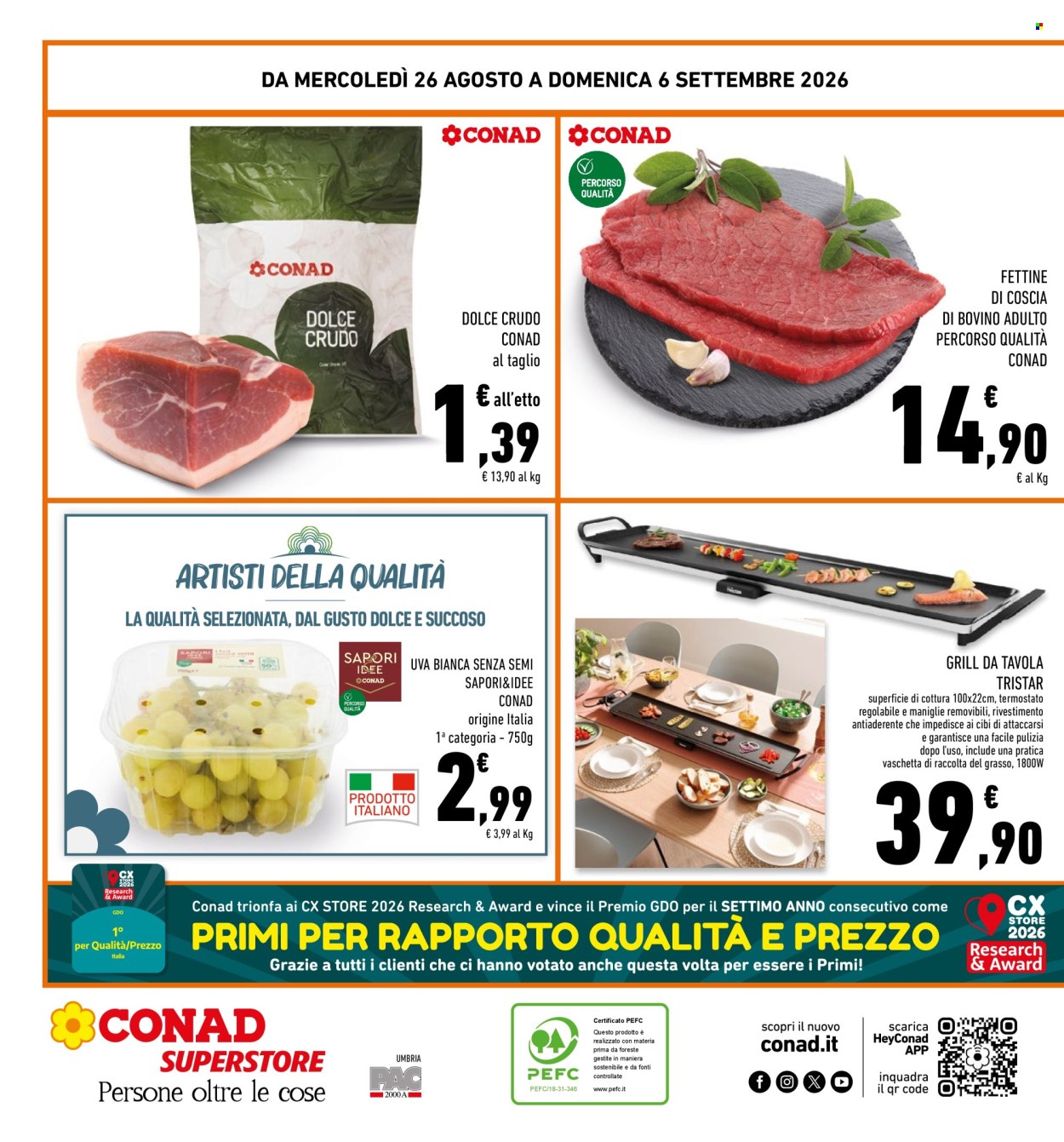 Volantino Conad Superstore - 26/8/2026 - 6/9/2026. Pagina 32