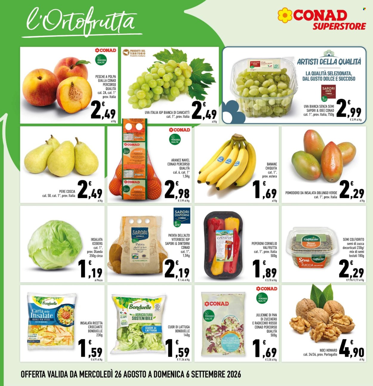 Leták Conad Superstore - 26.8.2026 - 6.9.2026. Strana 4