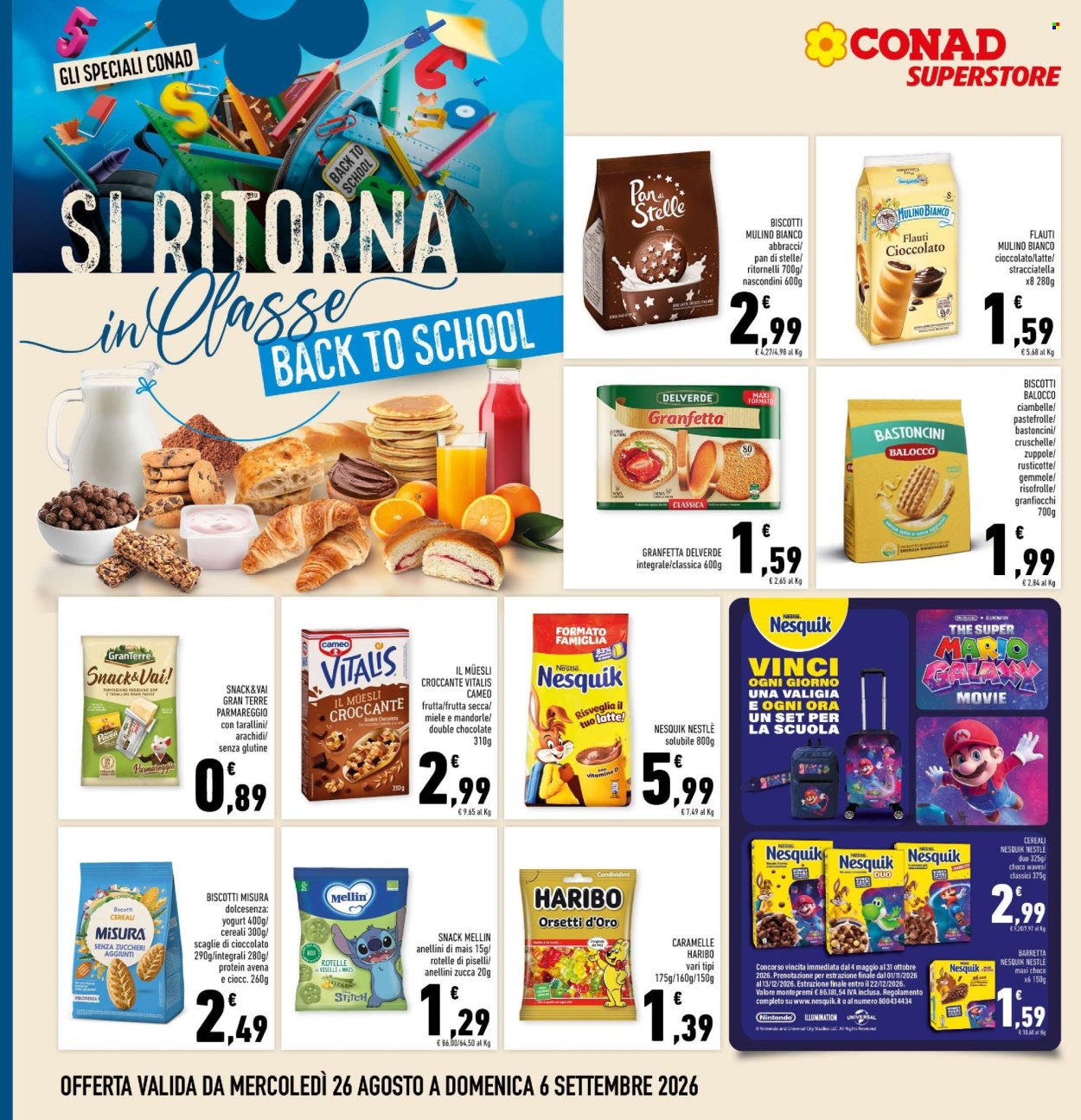 Leták Conad Superstore - 26.8.2026 - 6.9.2026. Strana 14