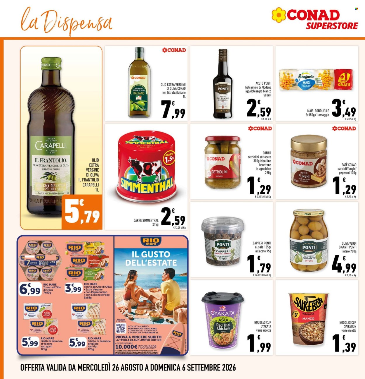 Leták Conad Superstore - 26.8.2026 - 6.9.2026. Strana 18