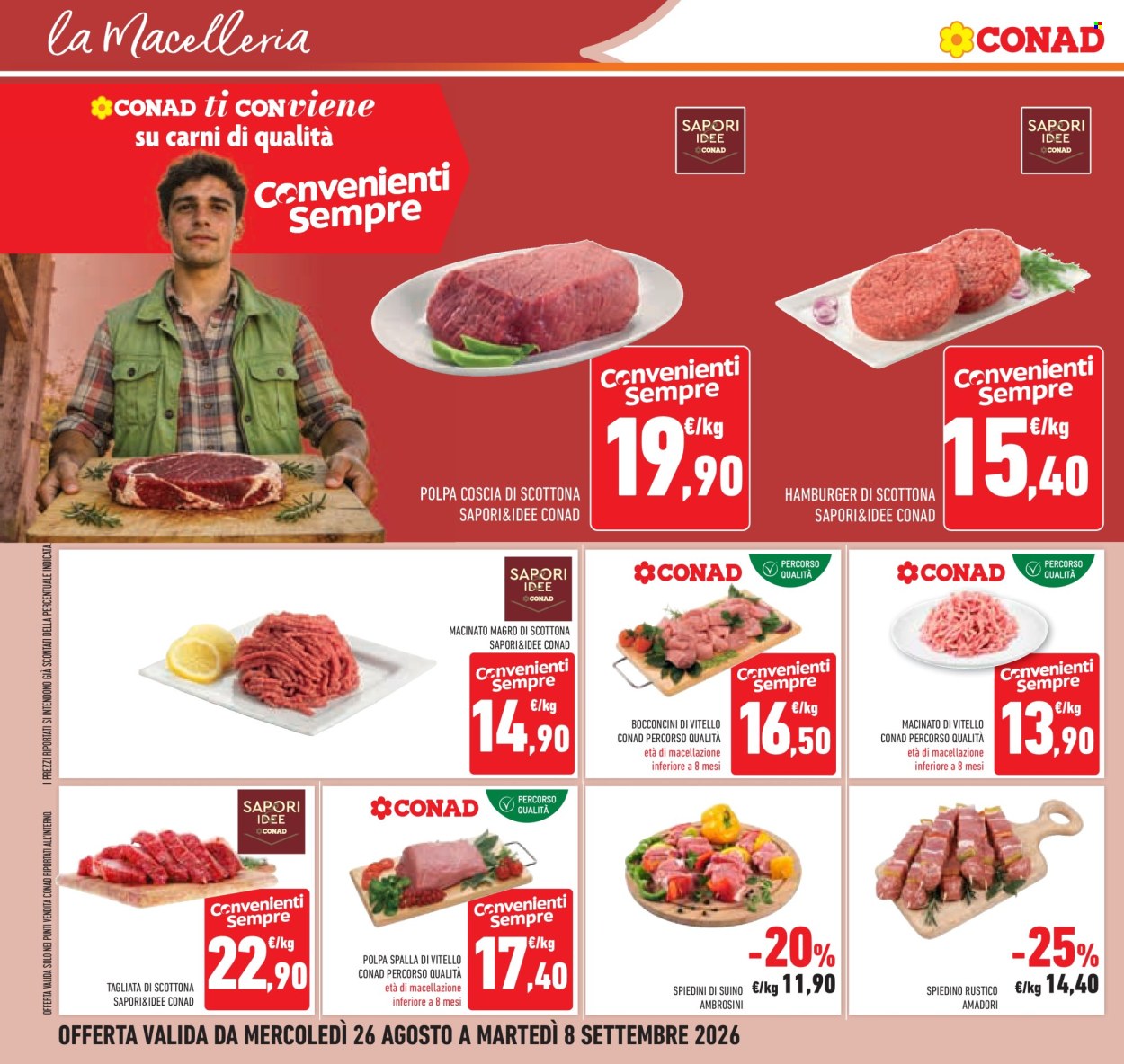 Volantino Conad - 26/8/2026 - 8/9/2026. Pagina 12