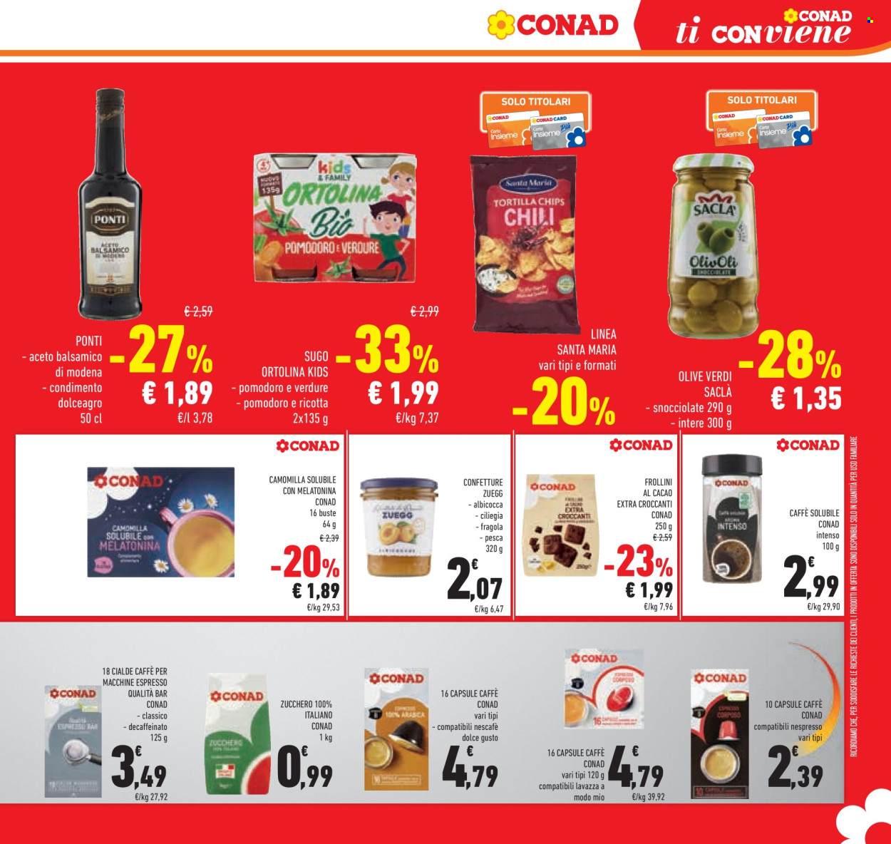 Volantino Conad - 26/8/2026 - 8/9/2026. Pagina 31