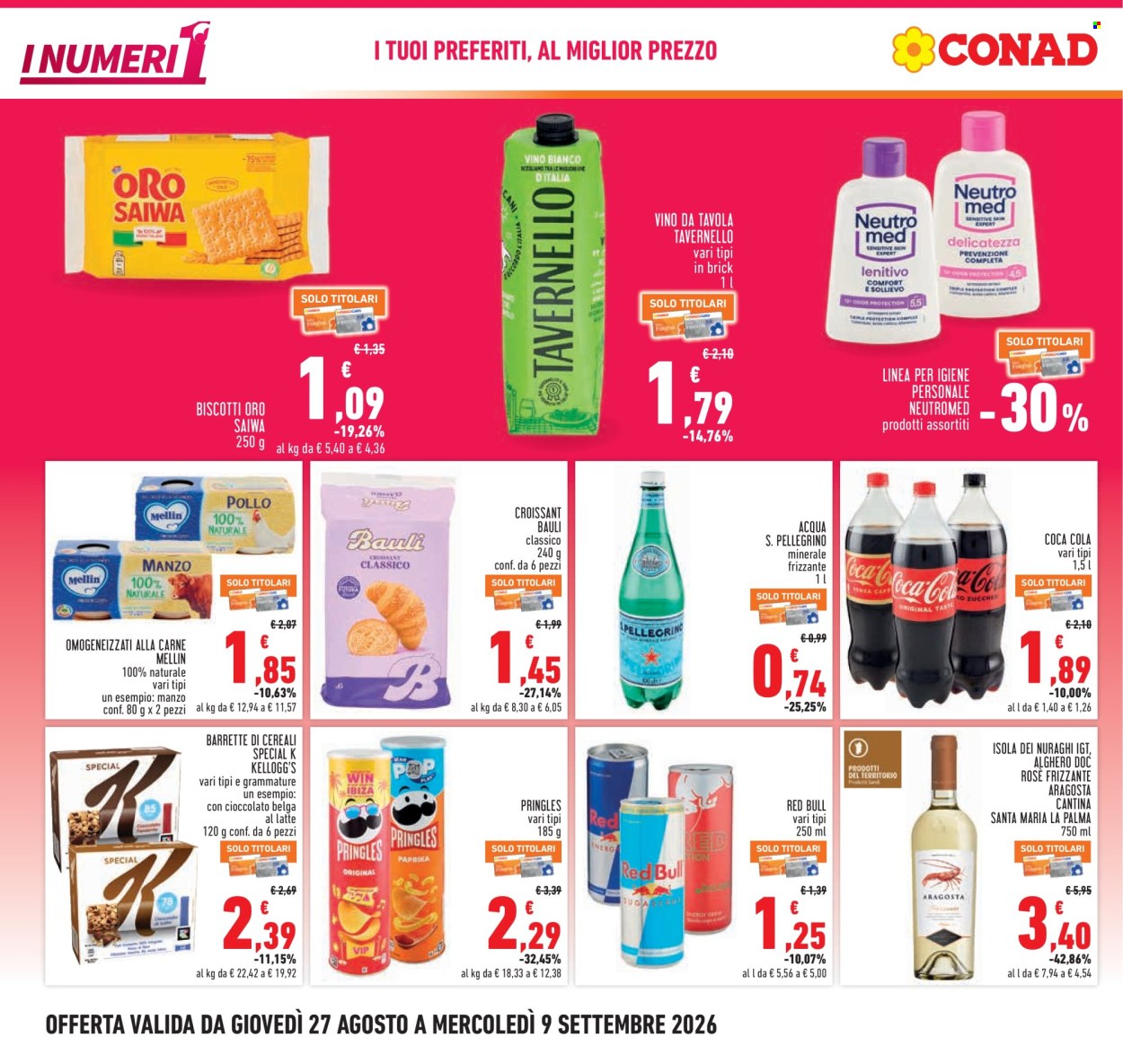 Leták Conad - 27.8.2026 - 9.9.2026. Strana 4