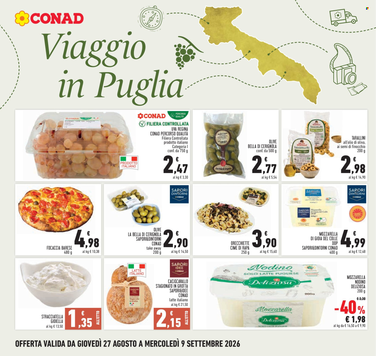 Leták Conad - 27.8.2026 - 9.9.2026. Strana 12