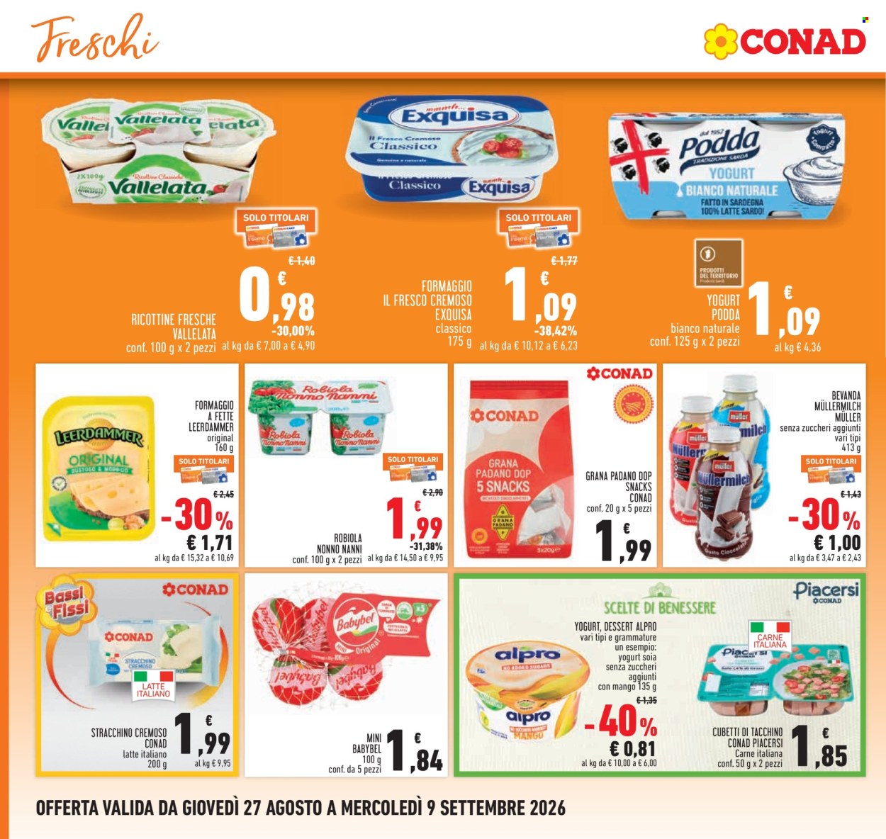 Volantino Conad - 27/8/2026 - 9/9/2026. Pagina 14