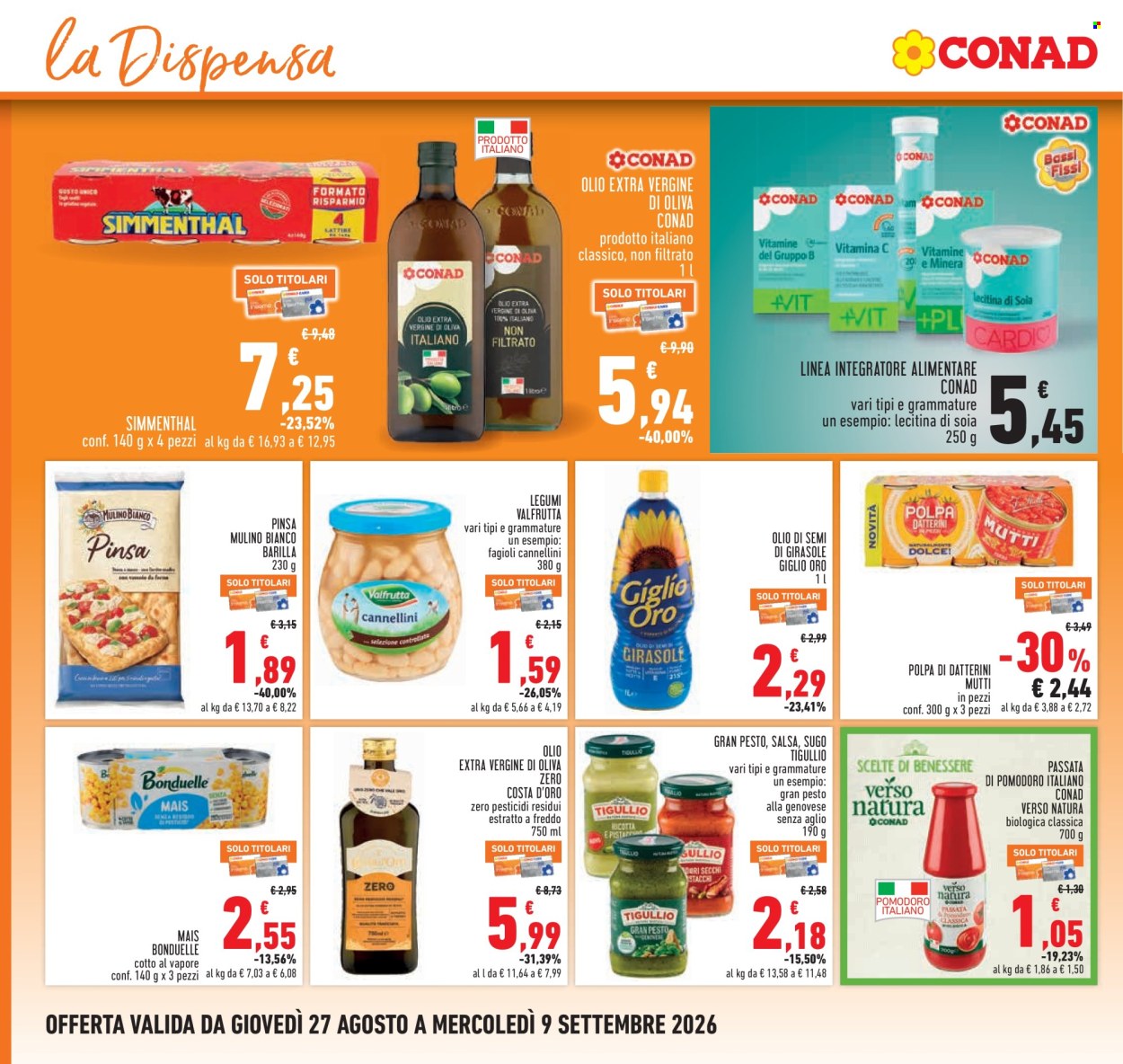 Leták Conad - 27.8.2026 - 9.9.2026. Strana 16