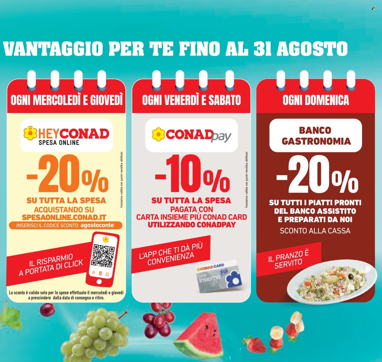Volantino Conad Superstore - 26/8/2026 - 8/9/2026. Pagina 3
