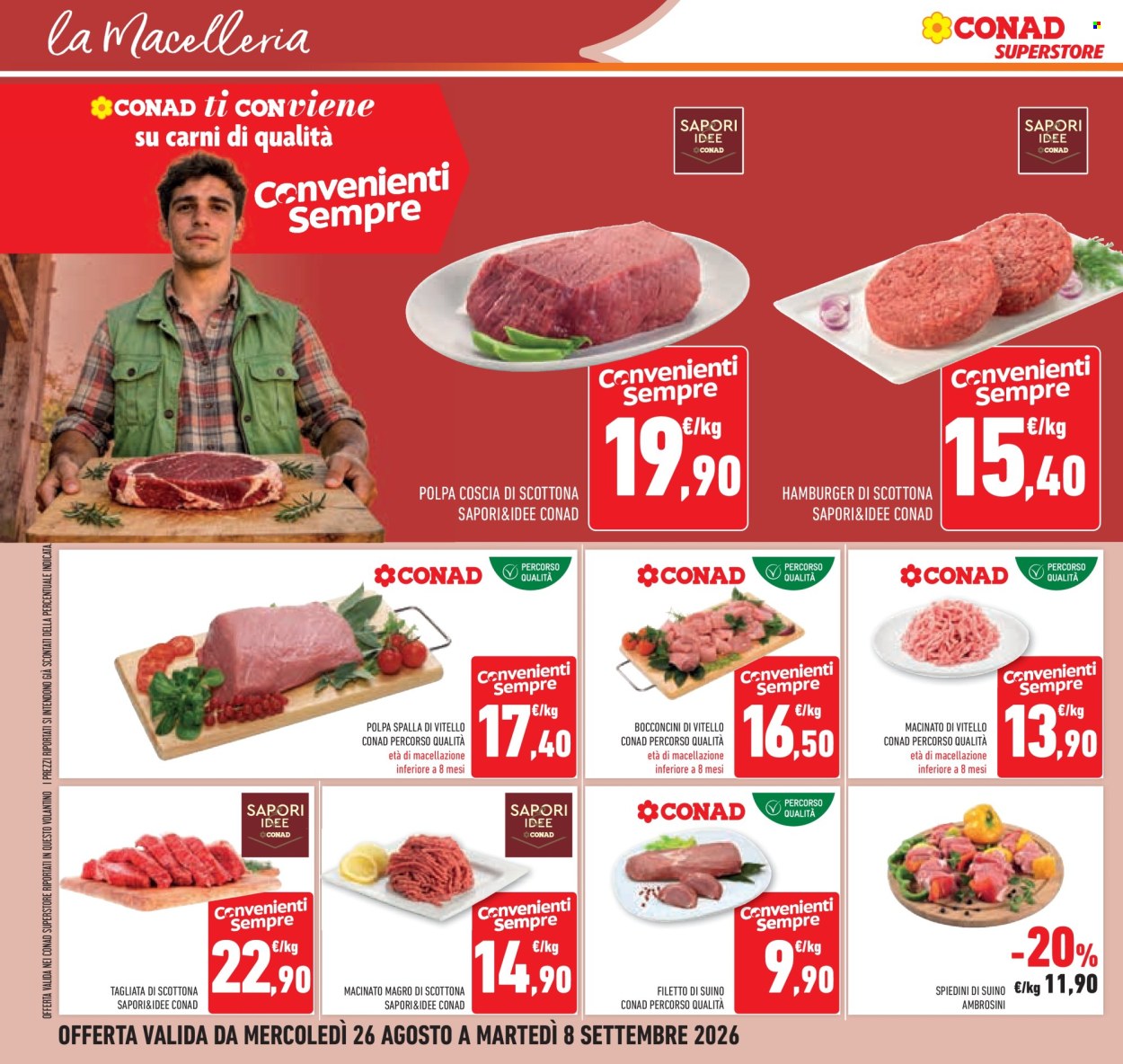 Volantino Conad Superstore - 26/8/2026 - 8/9/2026. Pagina 12