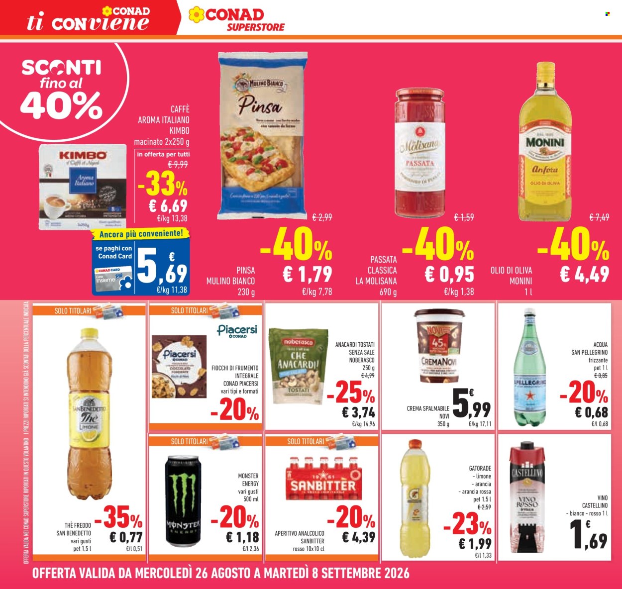 Leták Conad Superstore - 26.8.2026 - 8.9.2026. Strana 22