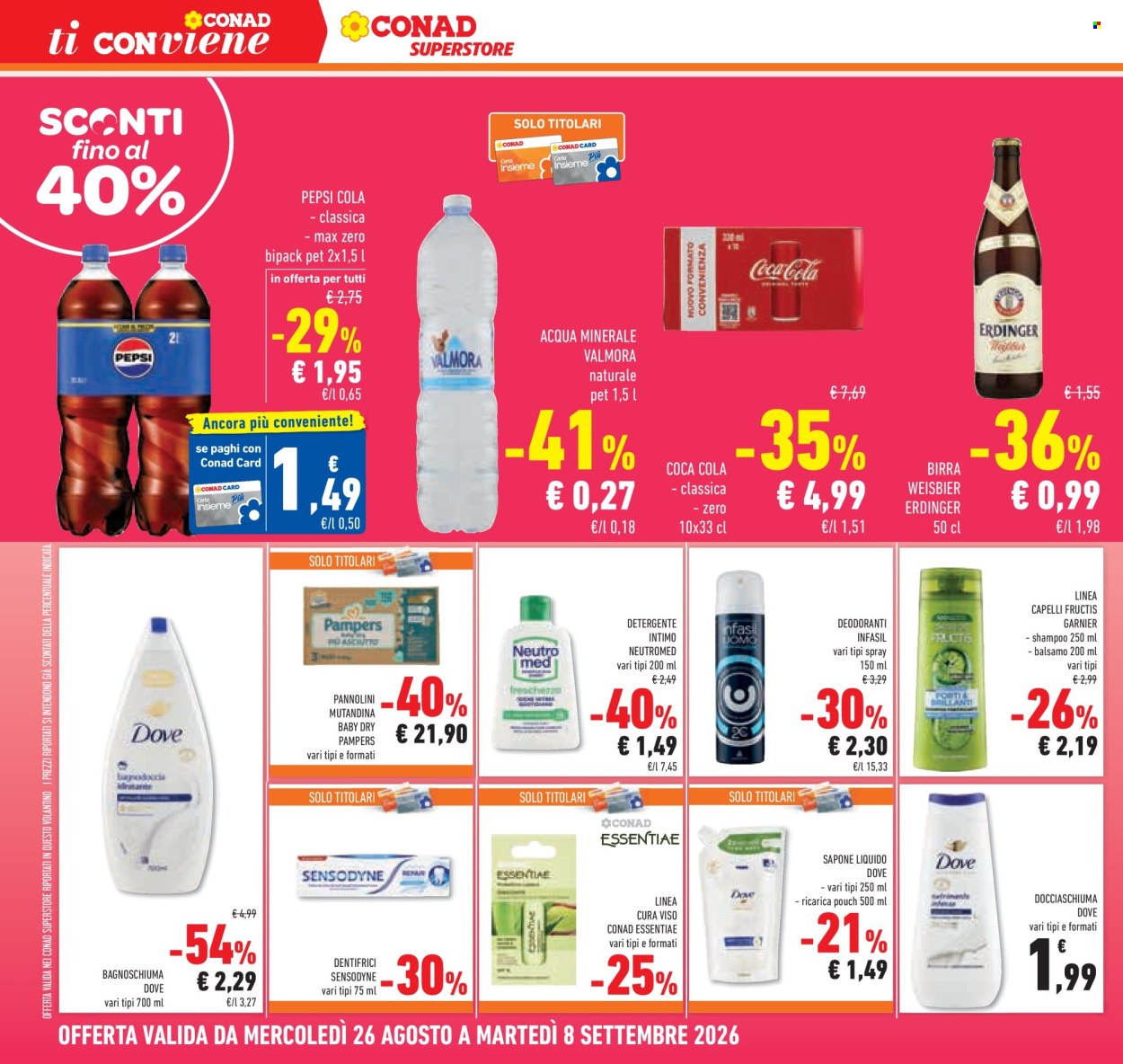 Leták Conad Superstore - 26.8.2026 - 8.9.2026. Strana 24