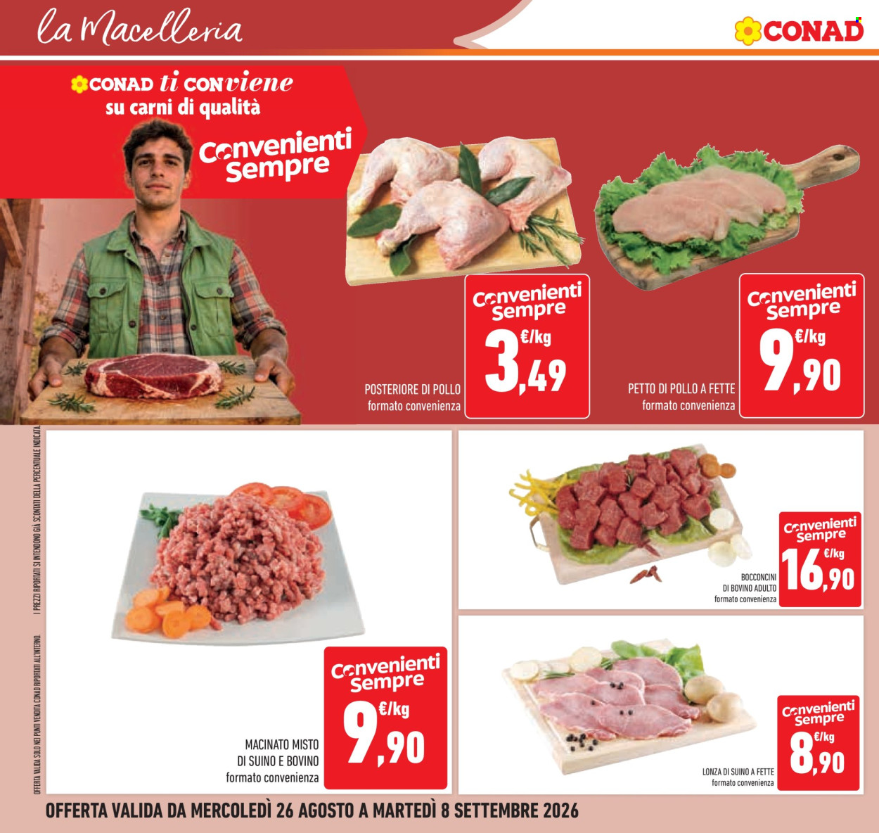 Volantino Conad - 26/8/2026 - 8/9/2026. Pagina 12