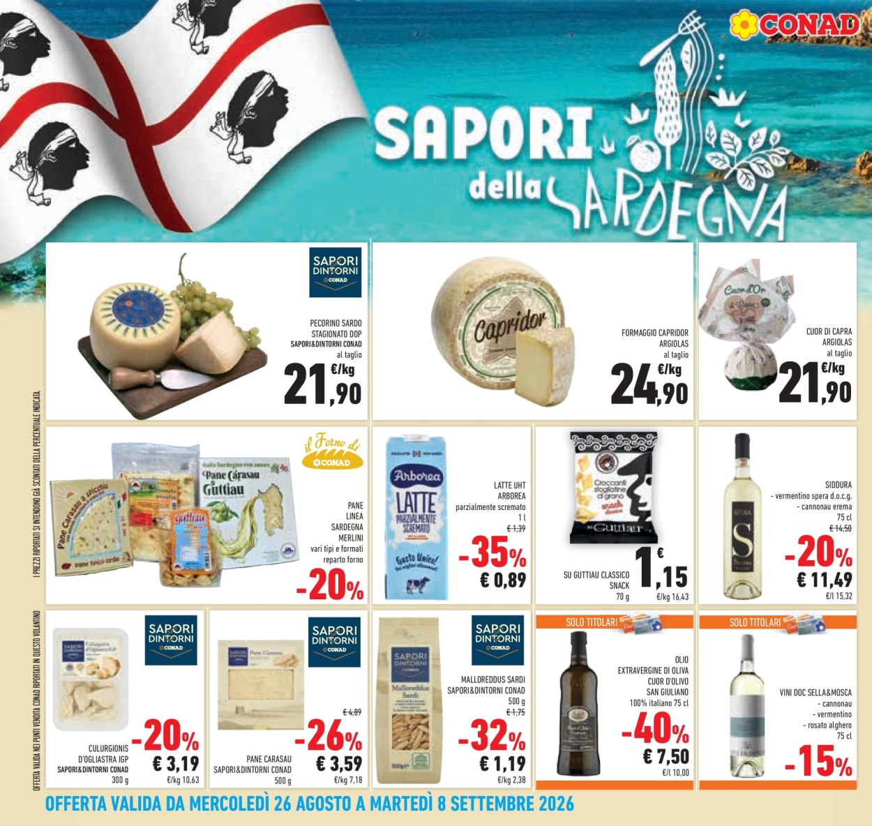 Volantino Conad - 26/8/2026 - 8/9/2026. Pagina 16