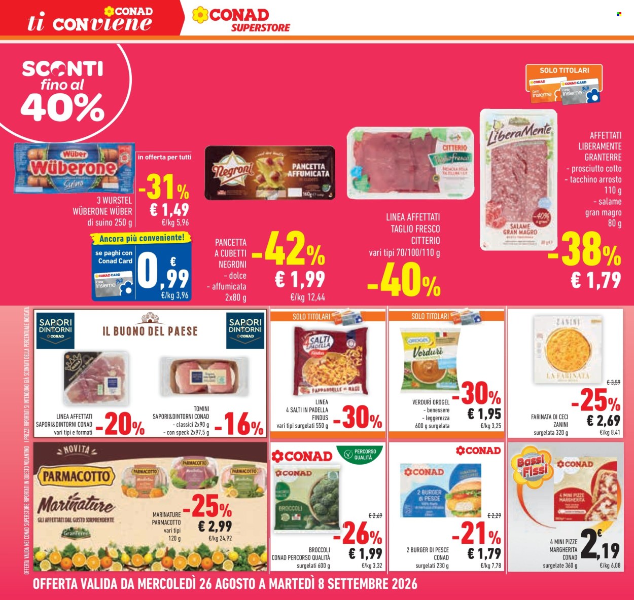 Volantino Conad Superstore - 26/8/2026 - 8/9/2026. Pagina 6