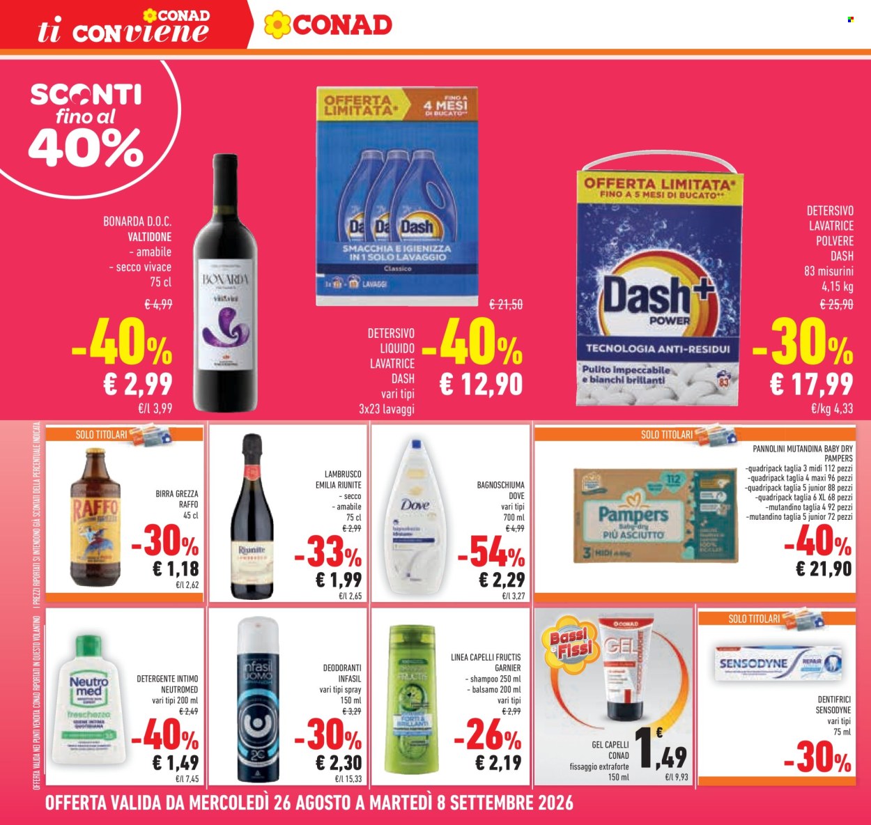 Leták Conad - 26.8.2026 - 8.9.2026. Strana 24