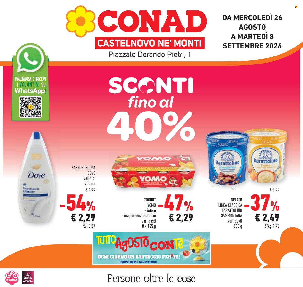 Volantino Conad - 26/8/2026 - 8/9/2026. Pagina 1