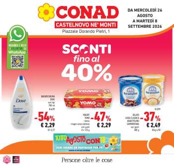 Volantino Conad - 26/8/2026 - 8/9/2026.