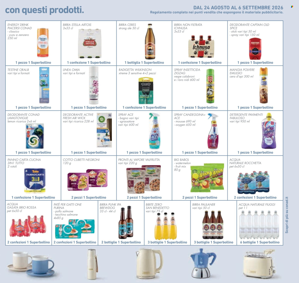 Leták Conad Superstore - 26.8.2026 - 8.9.2026. Strana 39