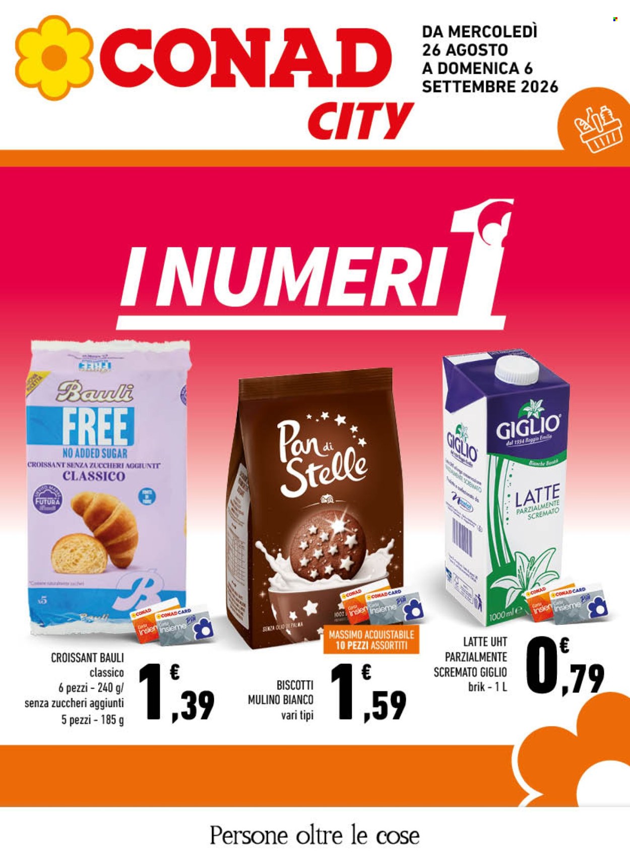 Volantino Conad - 26/8/2026 - 6/9/2026. Pagina 1
