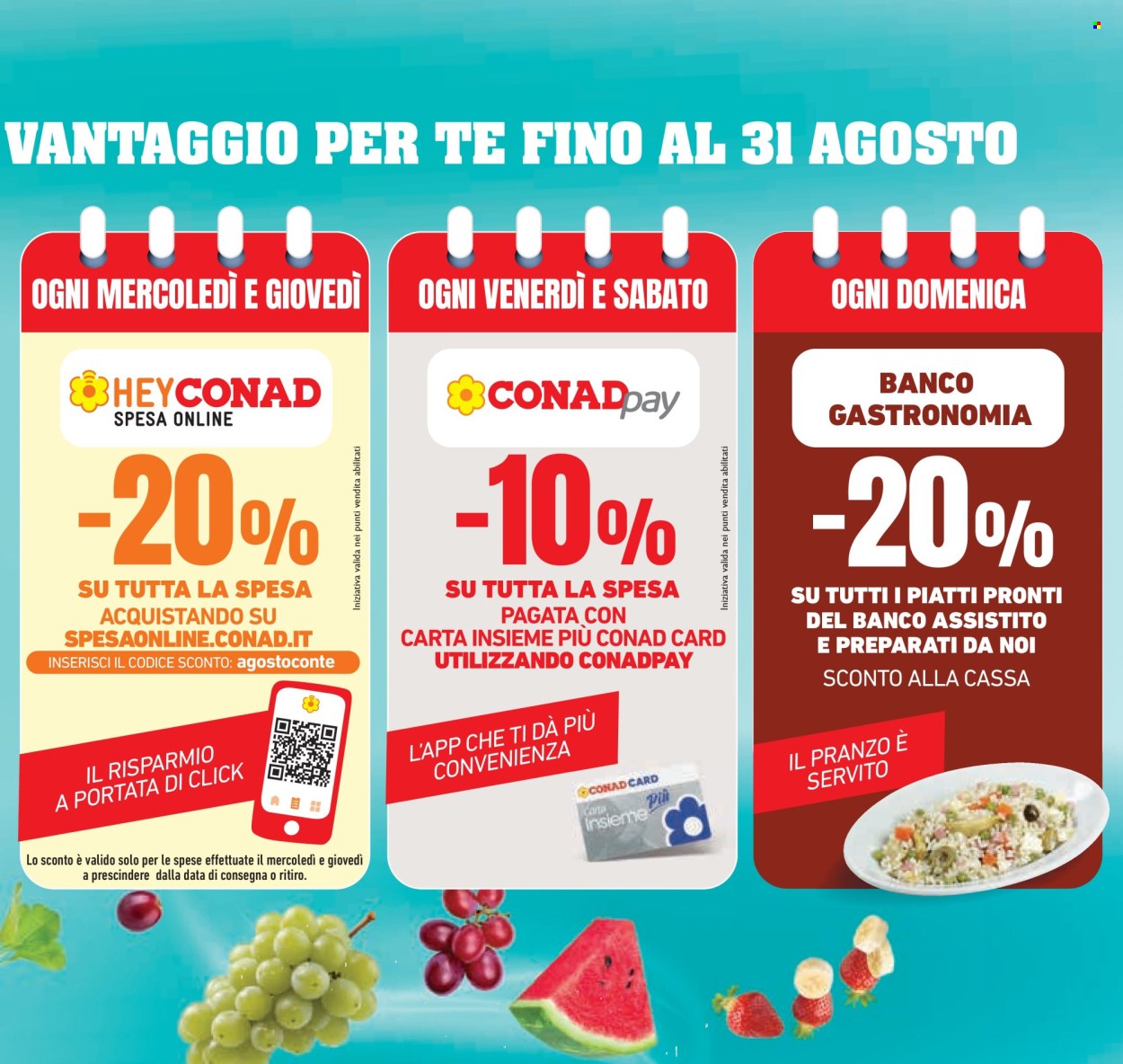 Volantino Conad - 26/8/2026 - 8/9/2026. Pagina 3