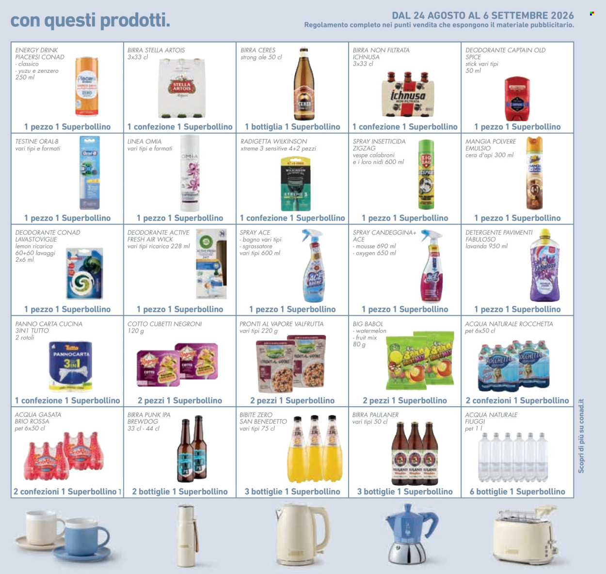 Volantino Conad - 26/8/2026 - 8/9/2026. Pagina 25