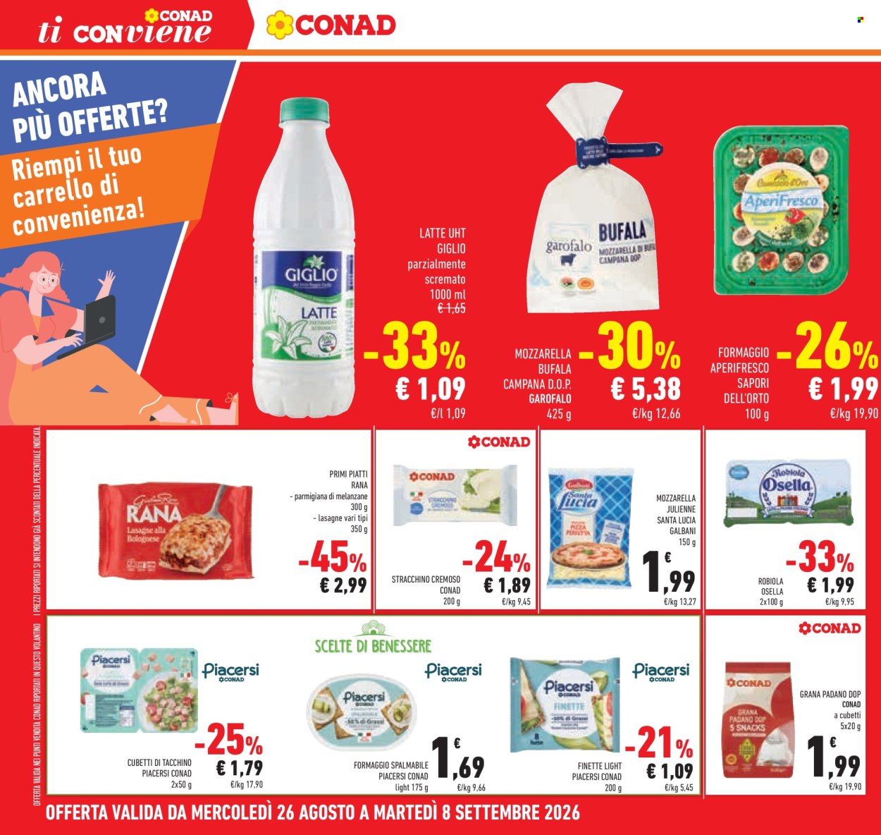 Volantino Conad - 26/8/2026 - 8/9/2026. Pagina 26