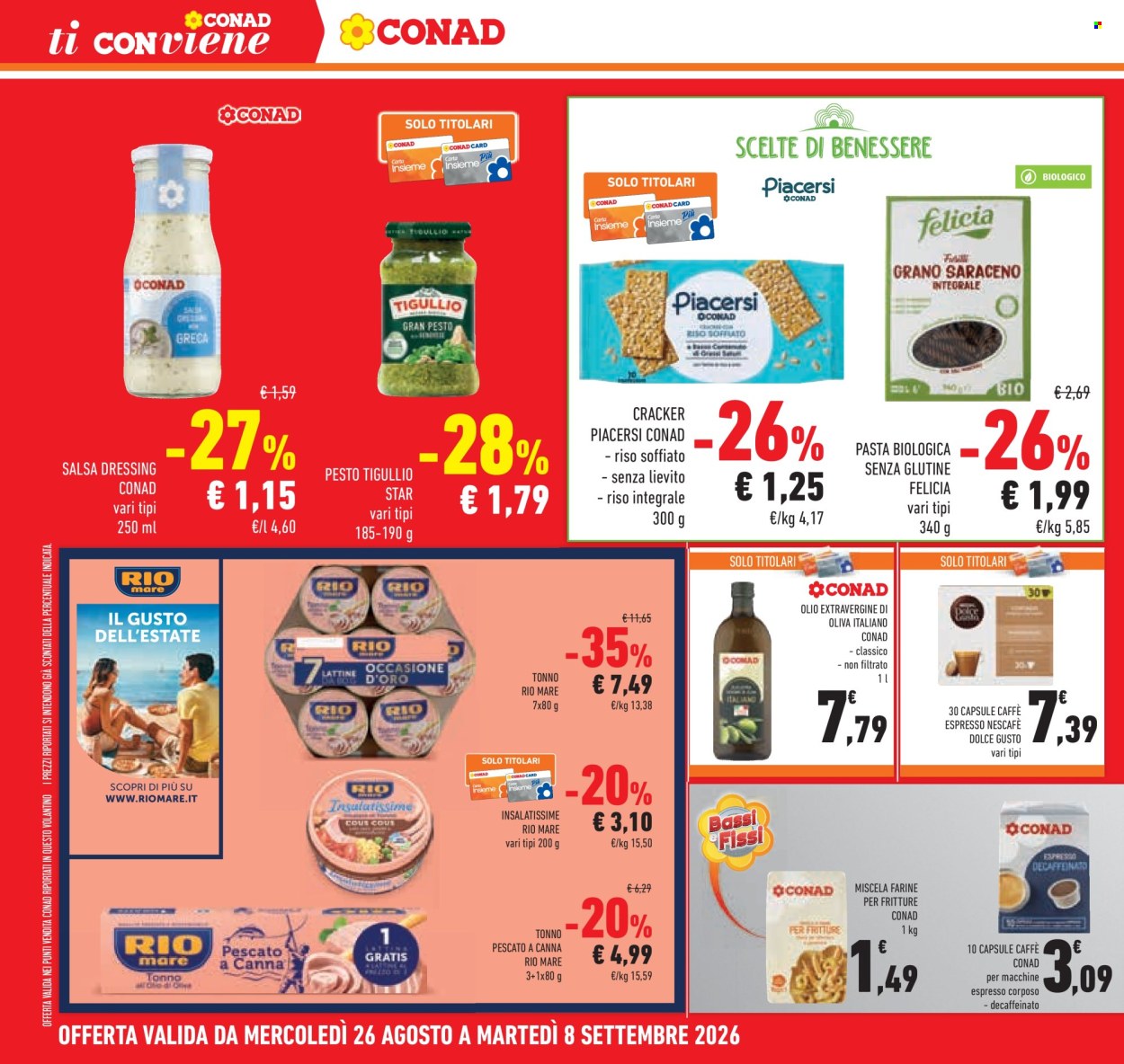 Volantino Conad - 26/8/2026 - 8/9/2026. Pagina 28