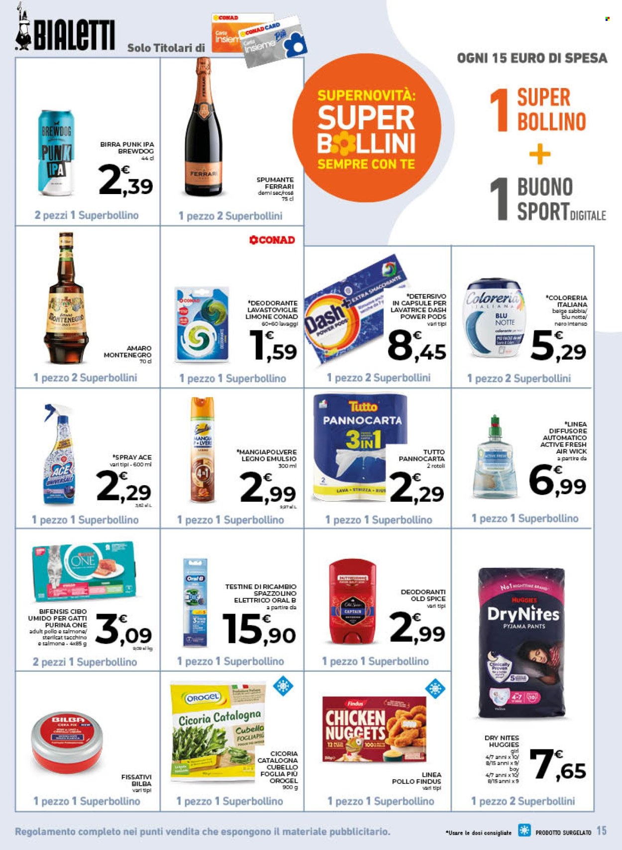Volantino Conad - 26/8/2026 - 6/9/2026. Pagina 15