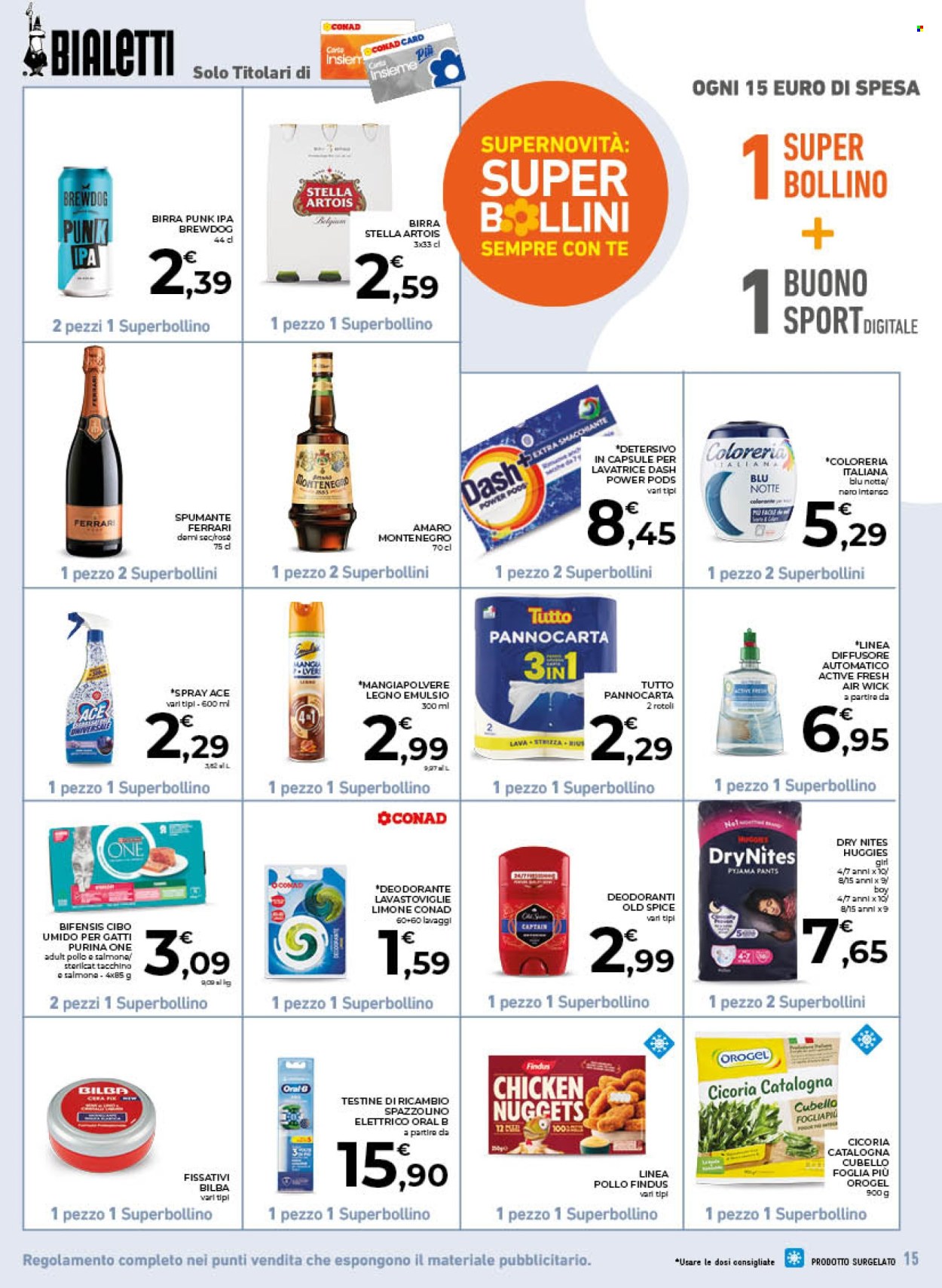 Volantino Conad - 26/8/2026 - 6/9/2026. Pagina 15