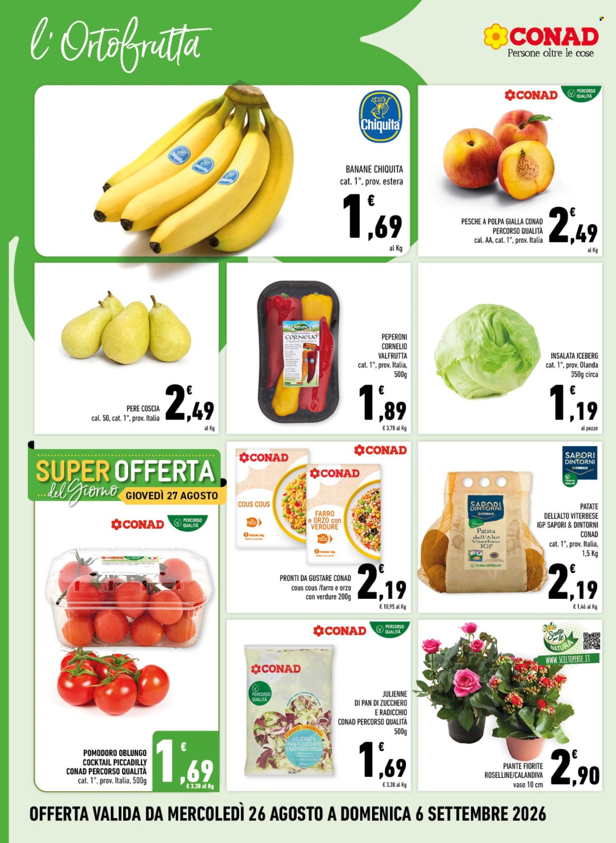 Leták Conad - 26.8.2026 - 6.9.2026. Strana 2
