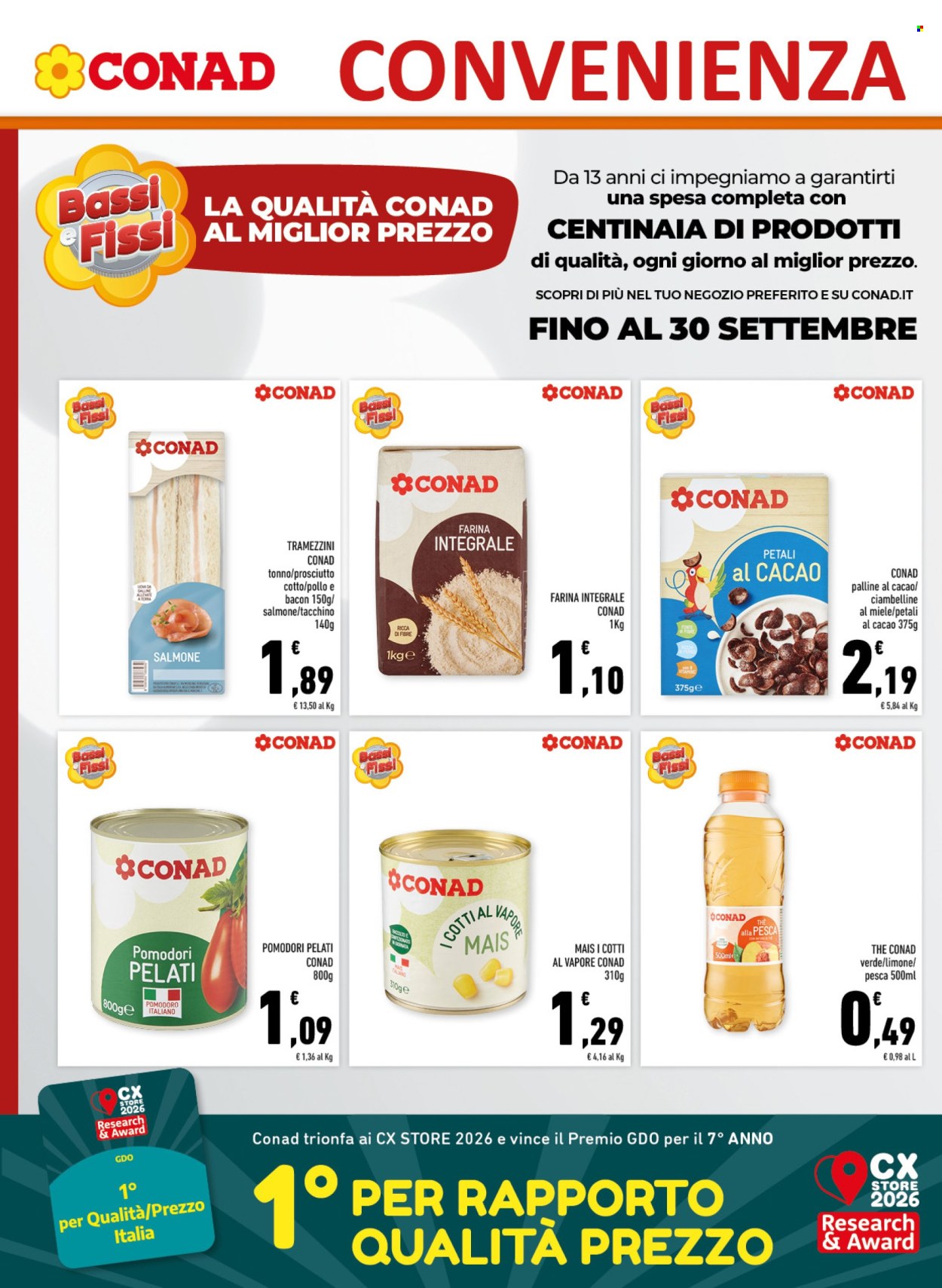 Volantino Conad - 26/8/2026 - 6/9/2026. Pagina 6