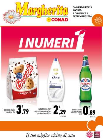 Volantino Margherita Conad - 26/8/2026 - 6/9/2026.