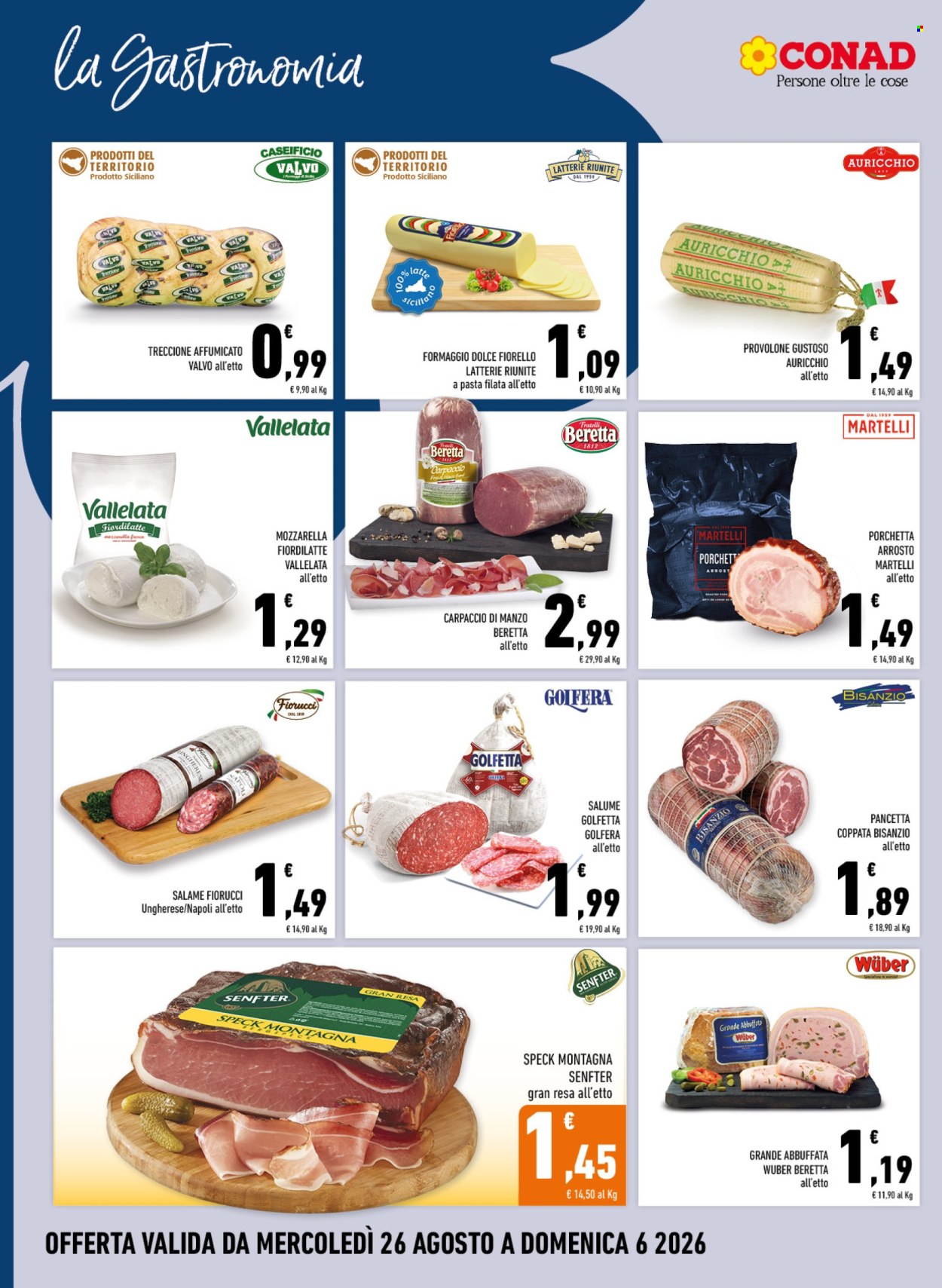 Leták Margherita Conad - 26.8.2026 - 6.9.2026. Strana 4