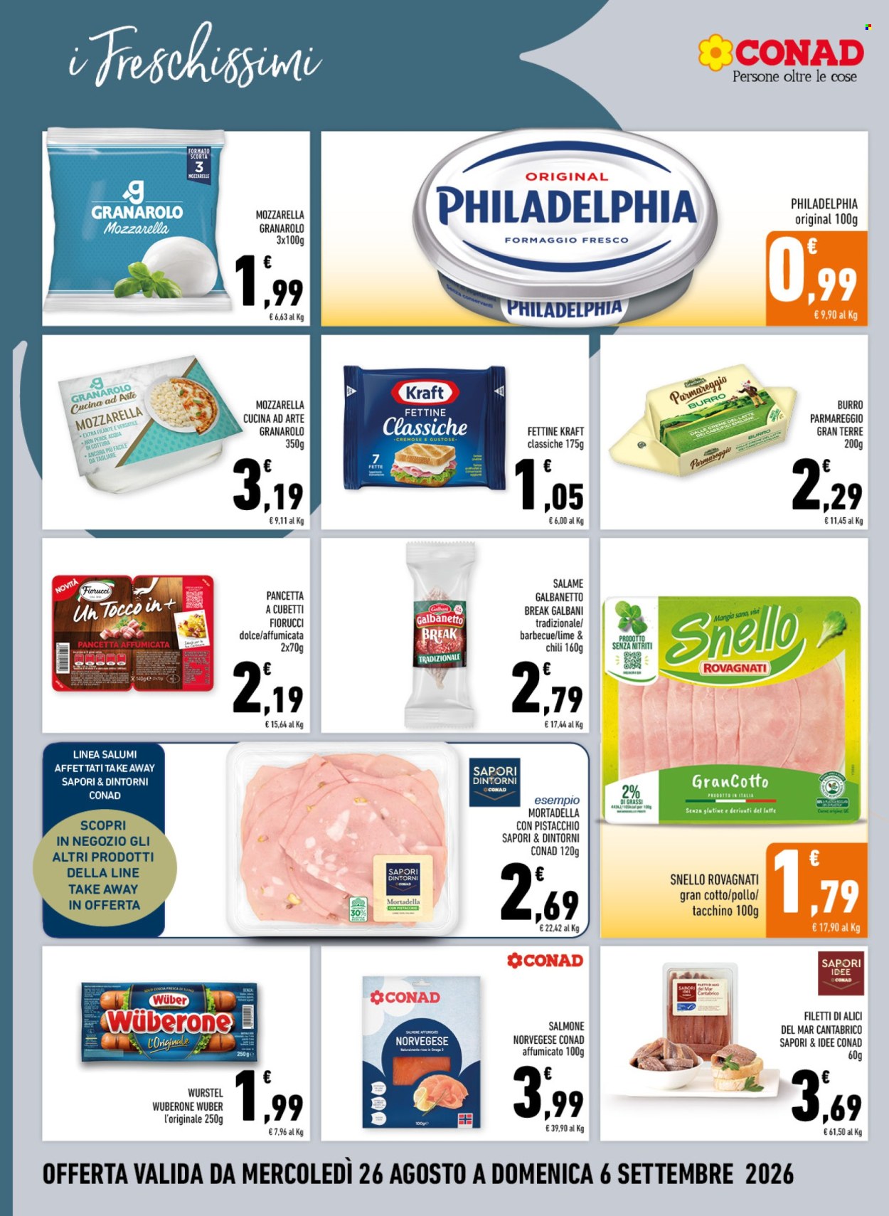 Leták Margherita Conad - 26.8.2026 - 6.9.2026. Strana 10