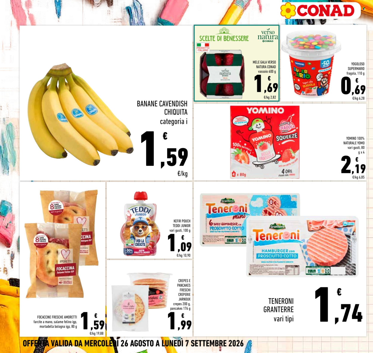 Volantino Conad - 26/8/2026 - 7/9/2026. Pagina 2