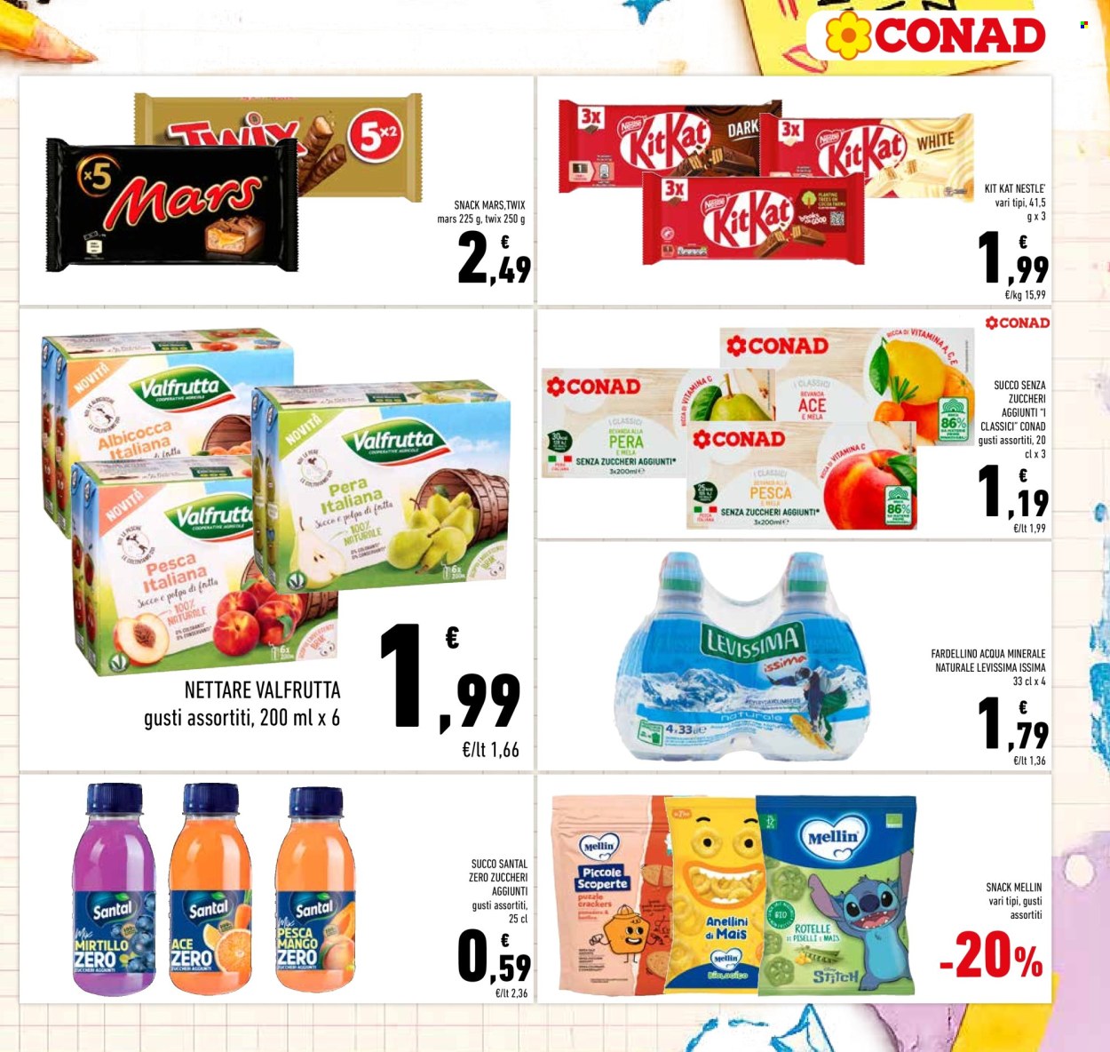 Volantino Conad - 26/8/2026 - 7/9/2026. Pagina 5