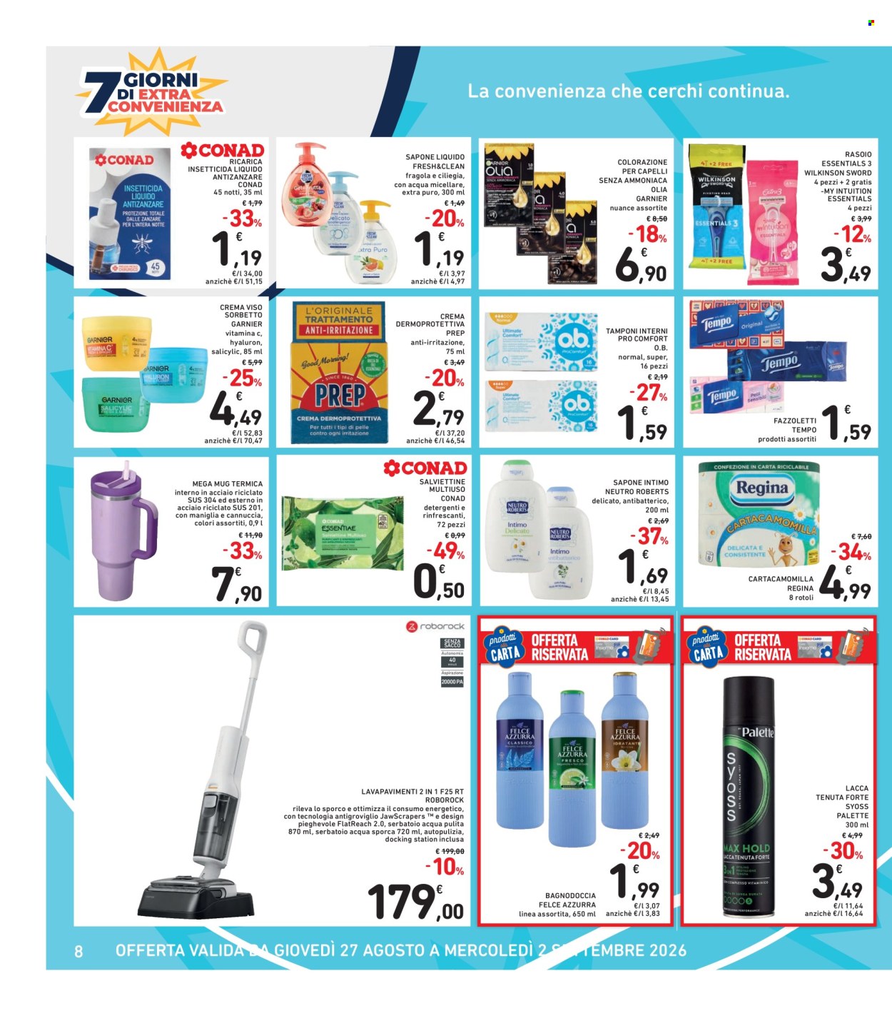 Volantino Spazio Conad - 27/8/2026 - 2/9/2026. Pagina 8