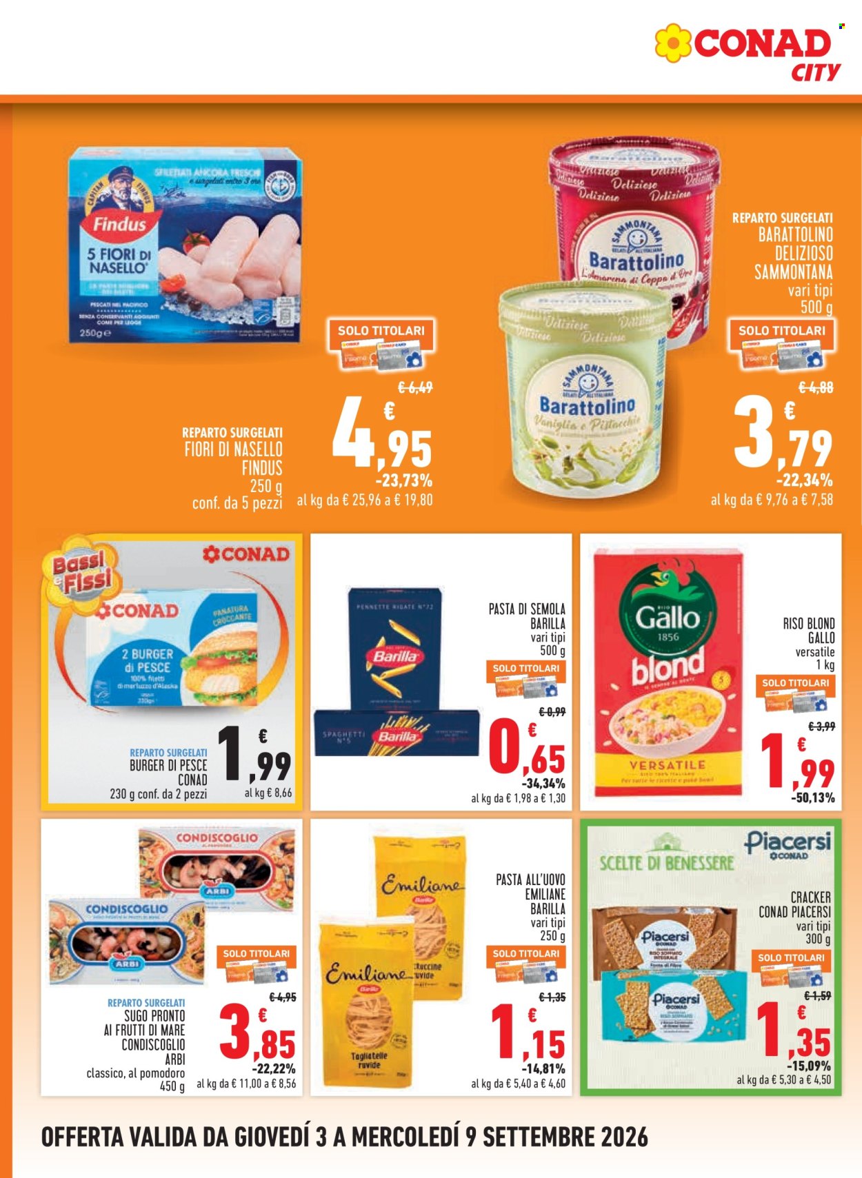 Volantino Conad City - 3/9/2026 - 9/9/2026. Pagina 8