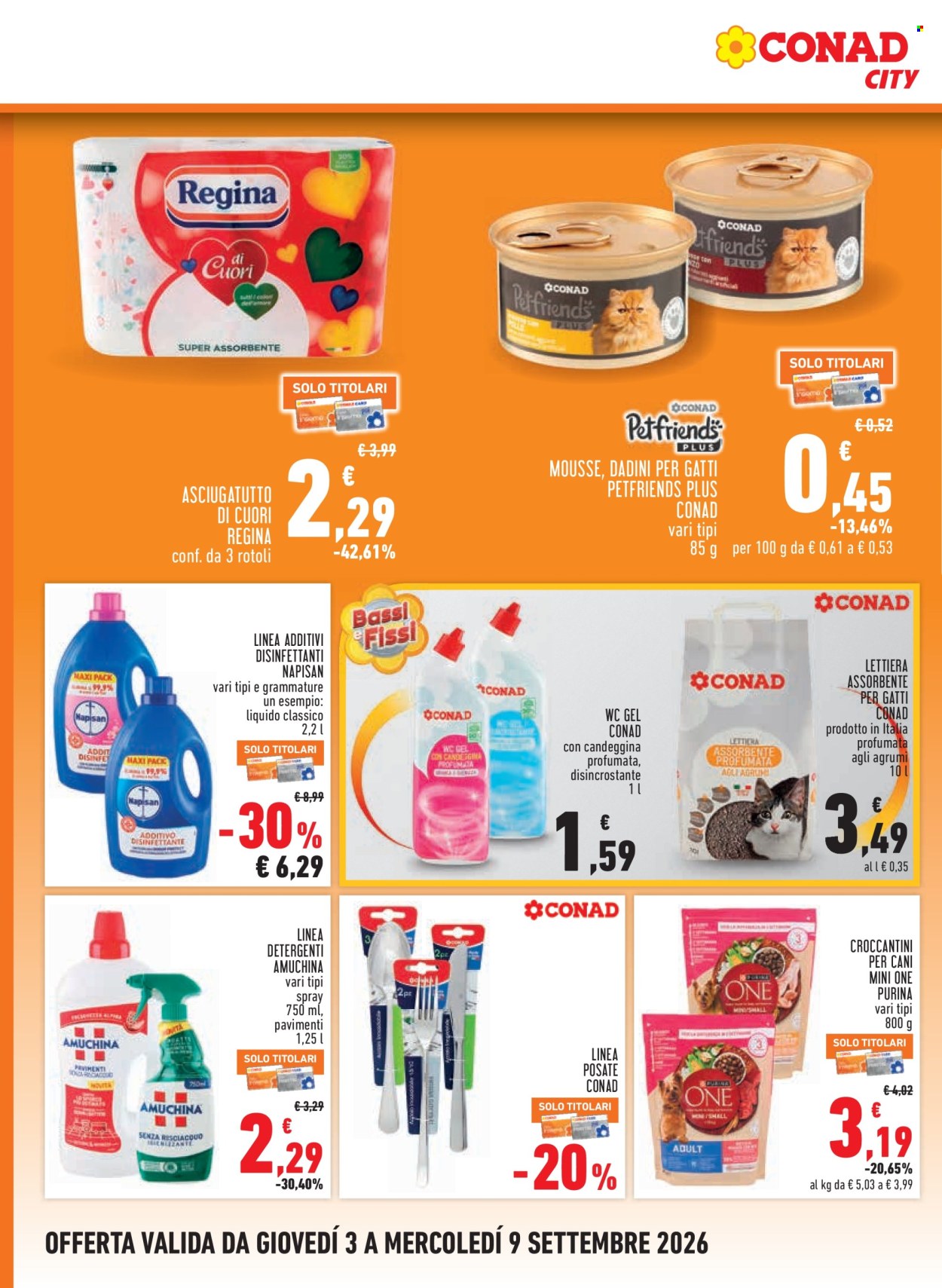 Volantino Conad City - 3/9/2026 - 9/9/2026. Pagina 18