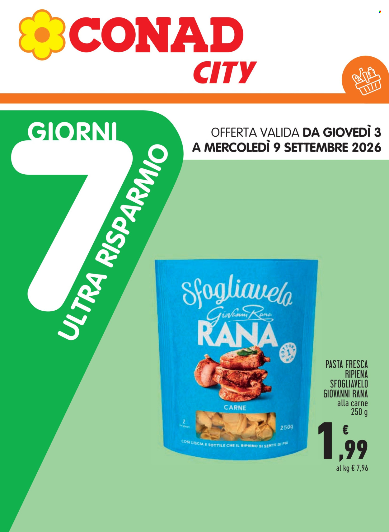 Volantino Conad City - 3/9/2026 - 9/9/2026. Pagina 21