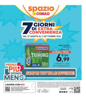 Volantino Spazio Conad - 27/8/2026 - 2/9/2026.